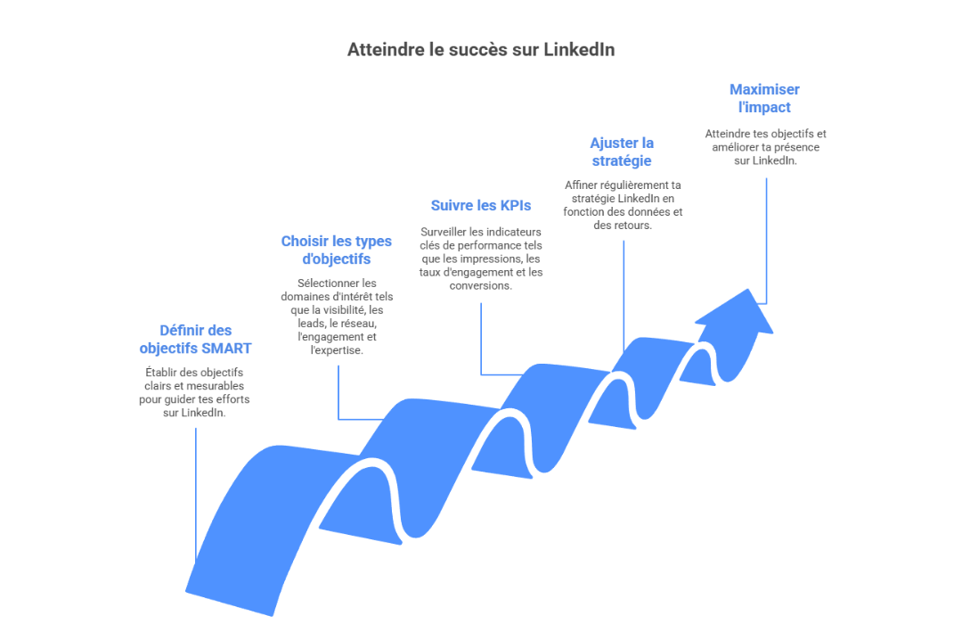 Atteindre le succes sur LinkedIn