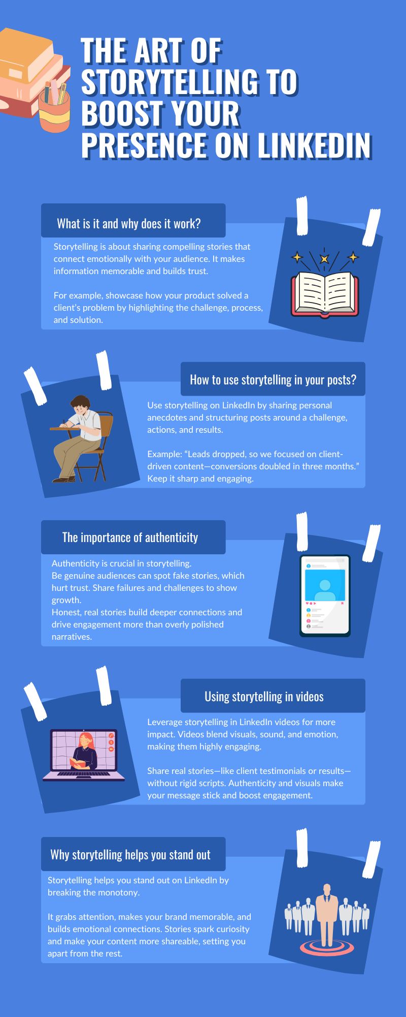 The art of storytelling to boost your presence on LinkedIn