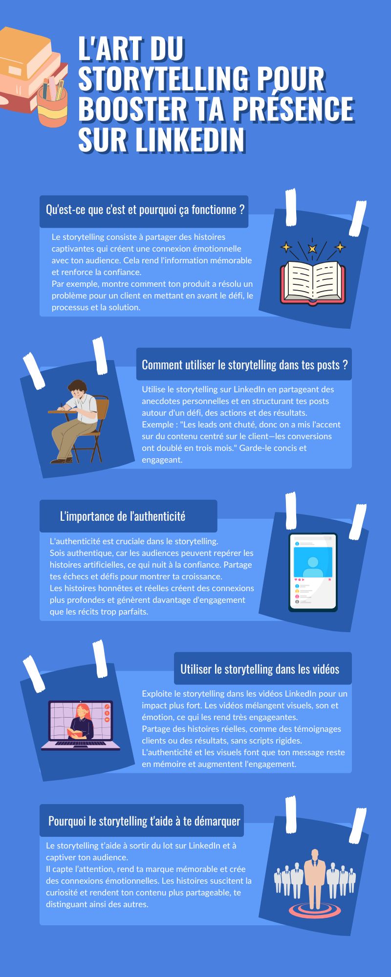 L'art du storytelling pour booster ta présence sur LinkedIn